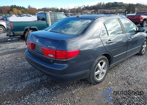 2005 Honda Accord 2.4 Ex from USA, damaged, VIN 1HGCM56855A055266
